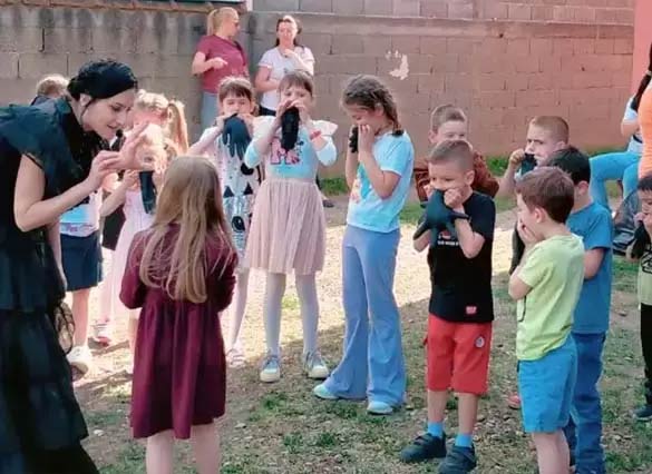 Dvorište igraonice Moja Roda za igru na otvorenom